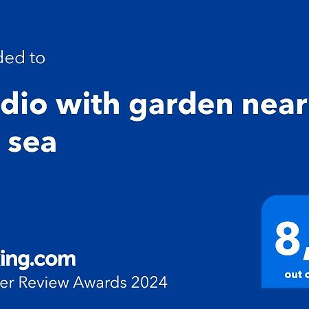 Studio With Garden Near The Sea 코페르 외부 사진